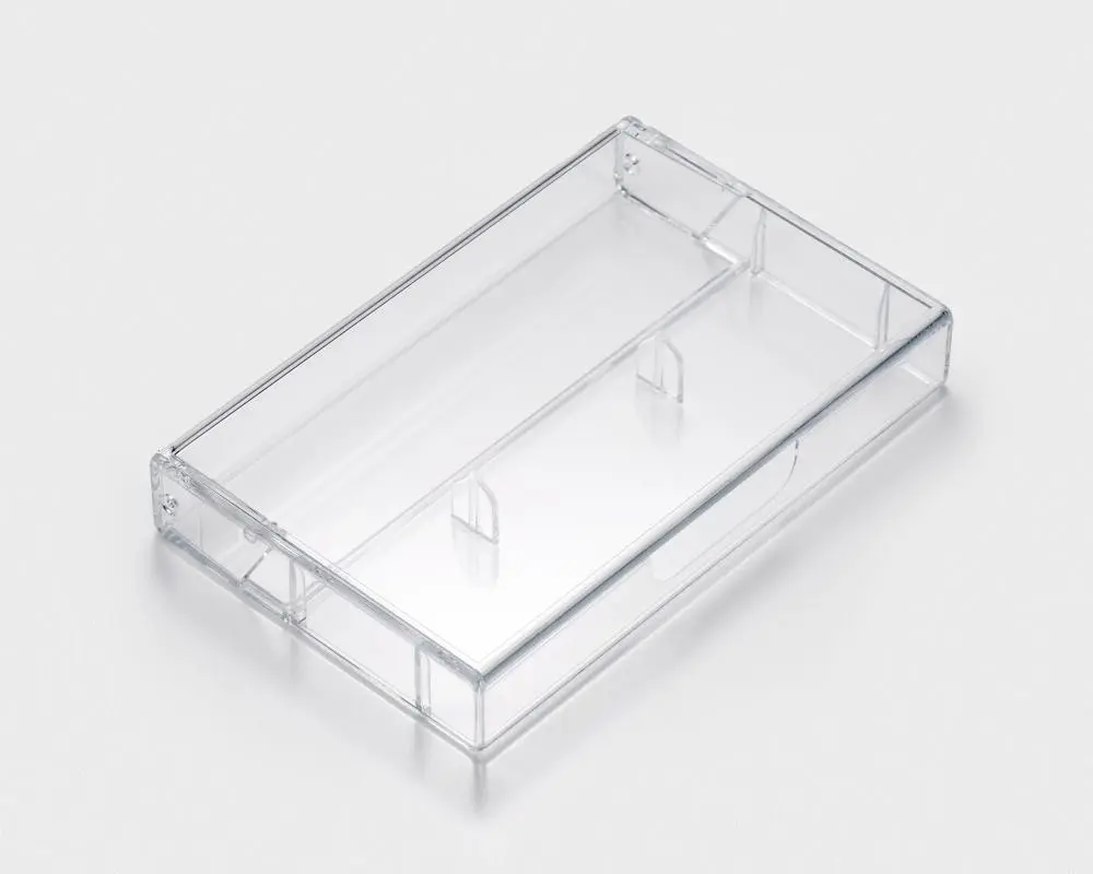All‑clear case with pins