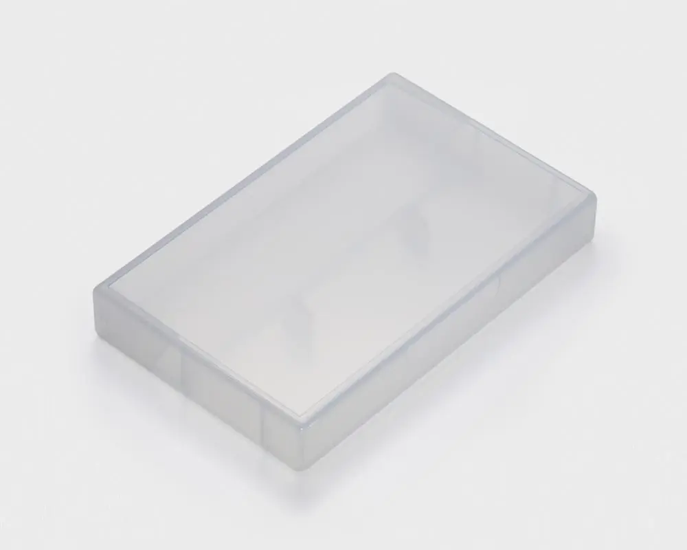Ice transparent‑clear case with pins